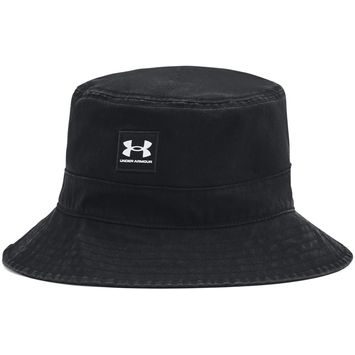 UNDER ARMOUR Men's Branded Bucket, Black / White