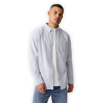 GAP 629035-09 Bavlněná košile Oxford Modrá