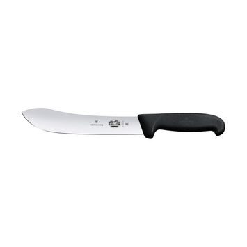VICTORINOX Fibrox, butcher knife, 20cm, straight, black