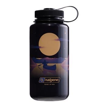 NALGENE WIDE MOUTH 1000 ML Odyssey Grey with Moonset