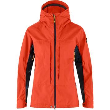 FJÄLLRÄVEN Bergtagen G-1000 Jacket W Flame Orange-Mountain Blue