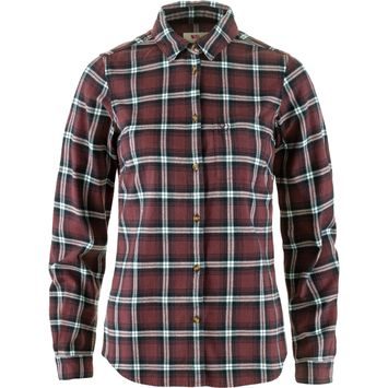 FJÄLLRÄVEN Övik Flannel Shirt W Port-Breeze Blue