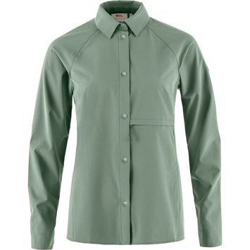 FJÄLLRÄVEN Abisko Trekking Shirt W, Patina Green