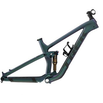 TREK s kulatým výstřihem olivová