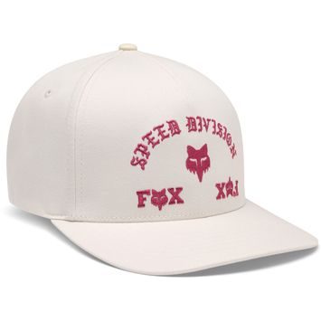 FOX Icon Flexfit Hat Off White