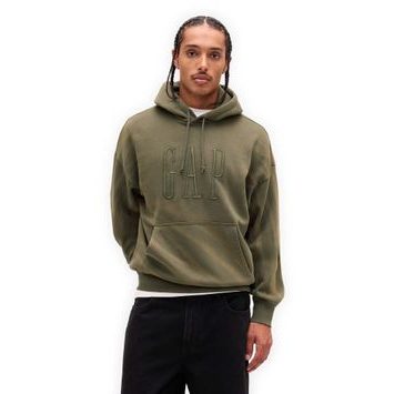 GAP 851641-00 Oversize mikina s logem VintageSoft Zelená
