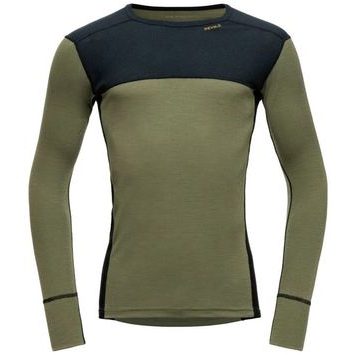 DEVOLD Lauparen Merino 190 Shirt Man, Ink/Lichen/Black