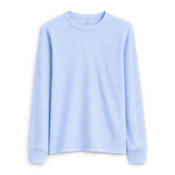 GAP 795644-04 Tričko s vaflovým vzorem Modrá