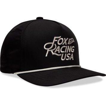 FOX Fox Flag Rope Hat Black