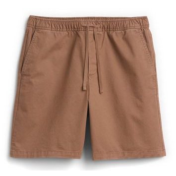 GAP 888483-02 Kraťasy Khaki Hnědá