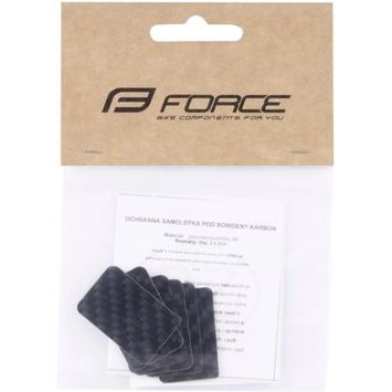 FORCE F pod bowden malé 6ks, karbon design