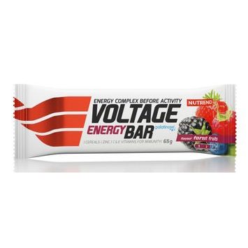 NUTREND Voltage Energy Bar, tyčinka, 65 g lesní plody