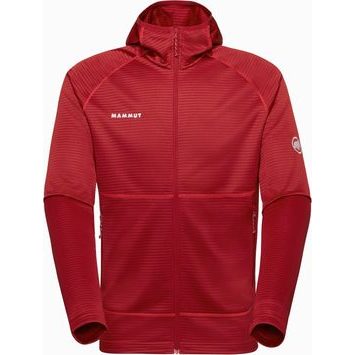 MAMMUT Crag ML Hooded Jacket Men dark mammut red