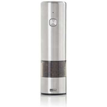 ADHOC i.Mill, dobíjecí na USB-C, nerez/akryl, 17 cm
