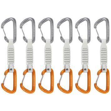 MAMMUT Sender Wire 12 cm 6-Pack Quickdraws, light grey-gold