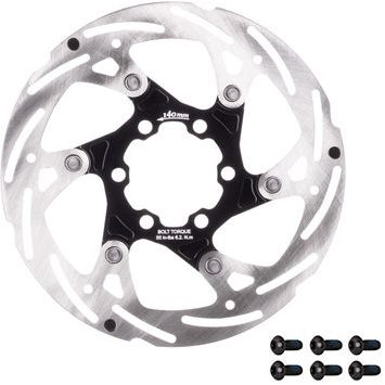 FORCE F 140 mm, 6 děr, černý