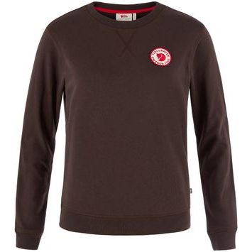 FJÄLLRÄVEN 1960 Logo Badge Sweater W Black Oak