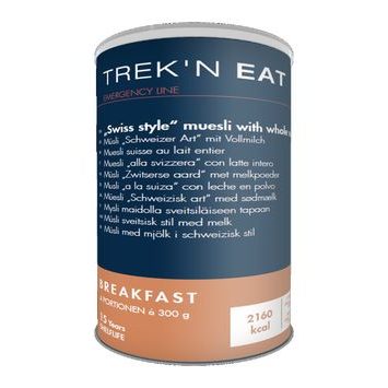 TREK'N EAT Švýcarské müsli s mlékem 600 g