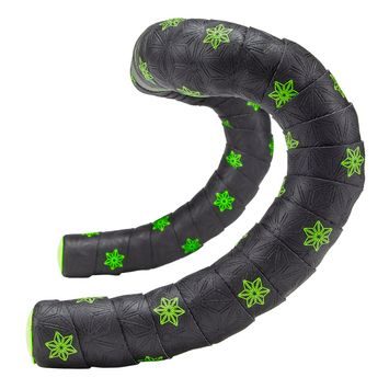 SUPACAZ Super Sticky Kush - Galaxy - Neon Yellow Print w/ Neon Yellow Plugs