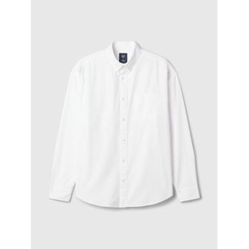 GAP Oversize košile Oxford Big Shirt Bílá