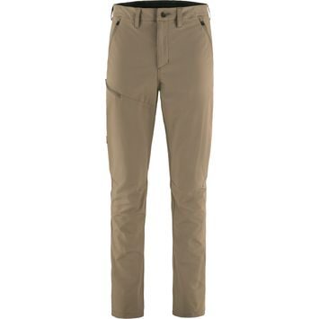 FJÄLLRÄVEN Abisko Trail Stretch Trousers M Suede Brown