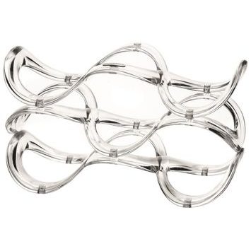 GUZZINI Cuvee wine rack transparent