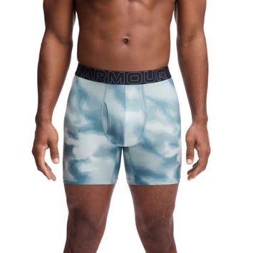 UNDER ARMOUR M UA Perf Tech 6in - 1pk BLU/WHT