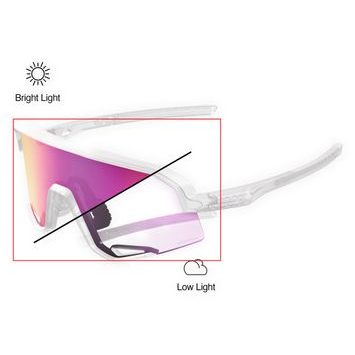 100% SLENDALE Replacement Lens Purple Mirror Photochromic