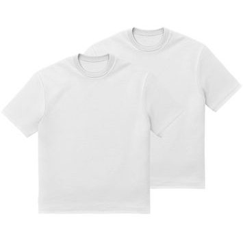 VANS Vans 2-Pack Tee White