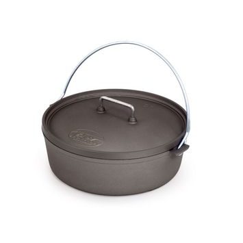 GSI OUTDOORS HARD ANODIZED 12" DUTCH OVEN