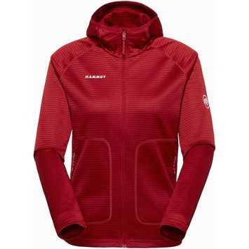 MAMMUT Crag ML Hooded Jacket Women dark mammut red