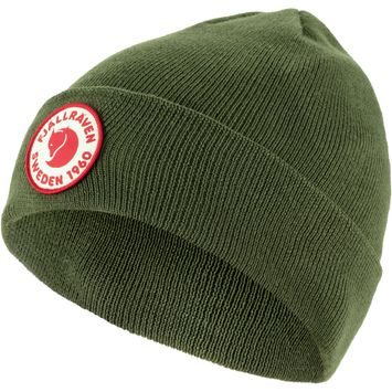 FJÄLLRÄVEN Kids 1960 Logo Hat Caper Green