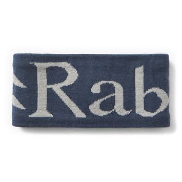 RAB Rab Knitted Logo Headband tempest blue/light zinc
