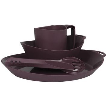 LIFEVENTURE Ellipse 4-Piece Set; purple