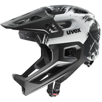UVEX REACT JR FULLFACE 52-56 cm BLACK - WHITE MATT 2026