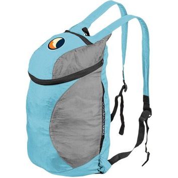 TICKET TO THE MOON Mini Backpack Sky Blue / Light Grey (15L)