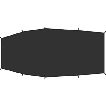 FJÄLLRÄVEN Shape 3 Footprint Black