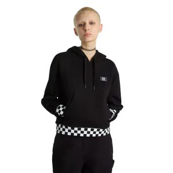 VANS BOOM BOOM CHECK CROP II Black