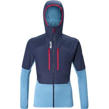 MILLET PARMELAN HYBRID HOODIE M CORONET BLUE/SAPHIR