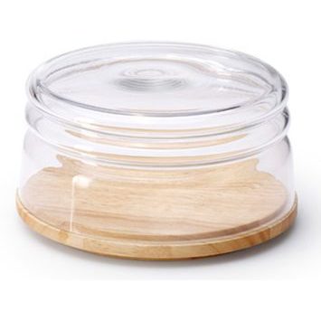 CONTINENTA Prkénko s poklopem 20,5 cm kulaté