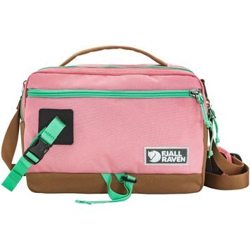 FJÄLLRÄVEN Vardag Shoulder Bag 6 Poppy Pink-Khaki Dust