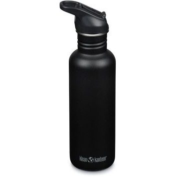 KLEAN KANTEEN Classic Narrow 800 ml (w/Flip Seal Sport) - Black