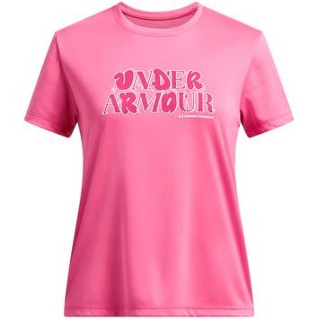 UNDER ARMOUR UA Tech Wordmark SS růžová