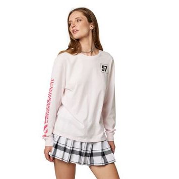 FOX Ts57 Ls Tee Ctn, Candy