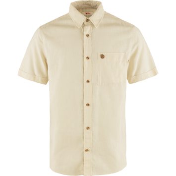 FJÄLLRÄVEN Övik Travel Shirt SS M Chalk White