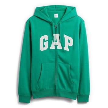 GAP 674144-27 Mikina s logem Zelená