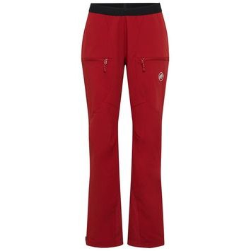 MAMMUT Aenergy SO Hybrid Pants Women dark mammut red