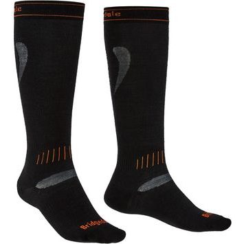 BRIDGEDALE Ski Ultra Fit, black/orange