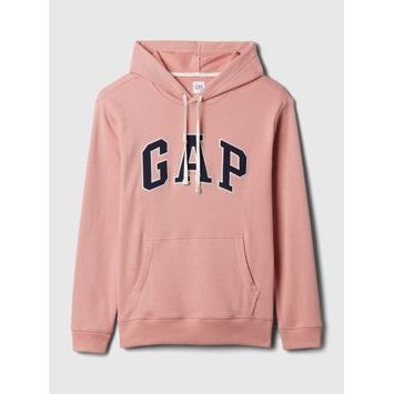 GAP Mikina s logem a kapucí Růžová