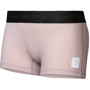 SENSOR MERINO CORDURA dámské kalhotky s nohavičkou dusty pink